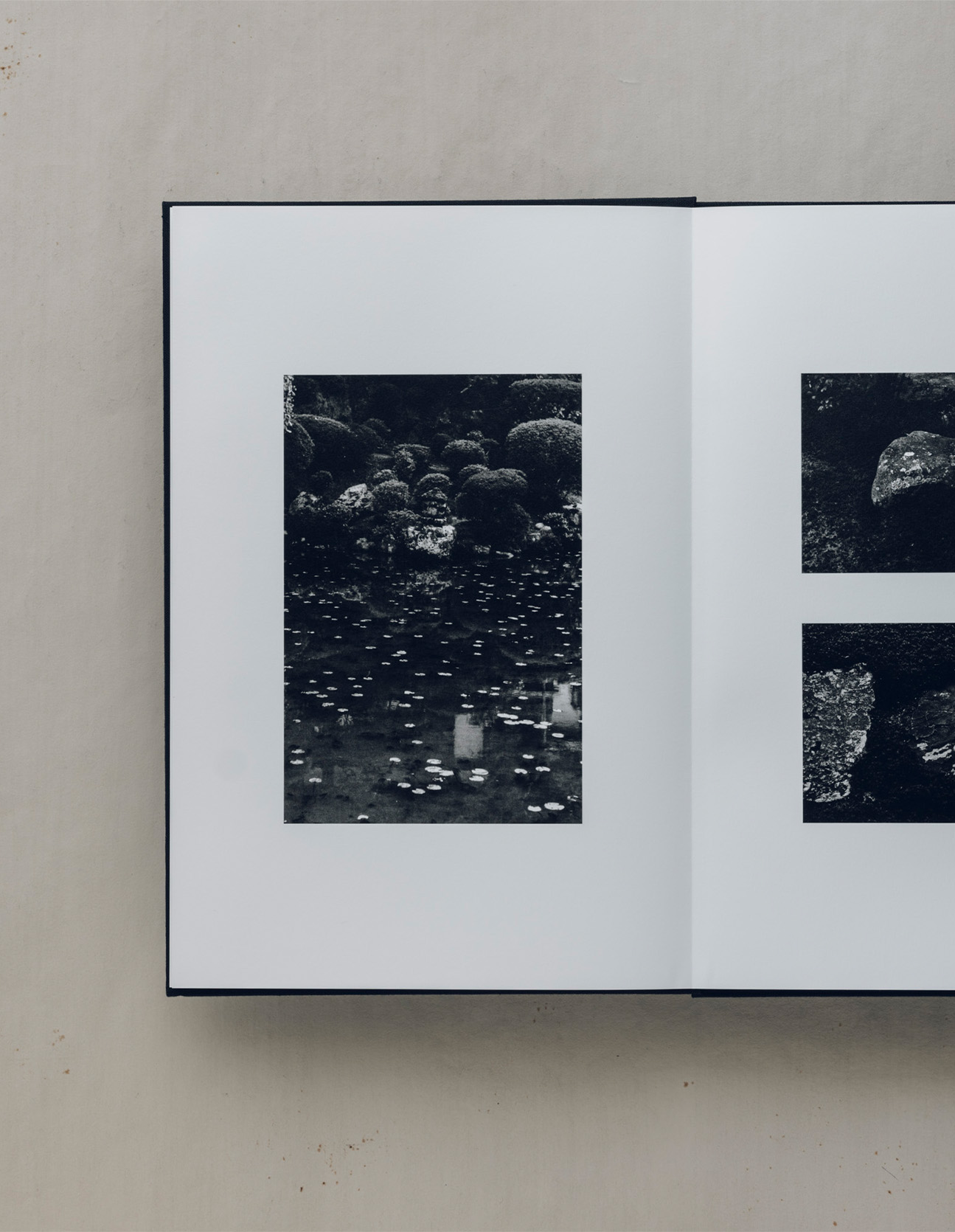須藤和也が写真撮影した本「gleam」のページ